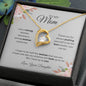 To My Mom | Thank You - Forever Love Necklace
